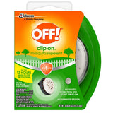 OFF! Clip-On repelente de mosquitos con clip para cinturón, protección sin spray.