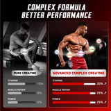 Gimnasio con OFFPTE Creatina Monohidrato como complemento práctico.