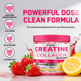 OFFPTE Creatina para Mujeres: gominolas de textura suave para consumo cómodo