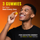 Uso preentrenamiento OFFPTE EAA Gummies para energía práctica