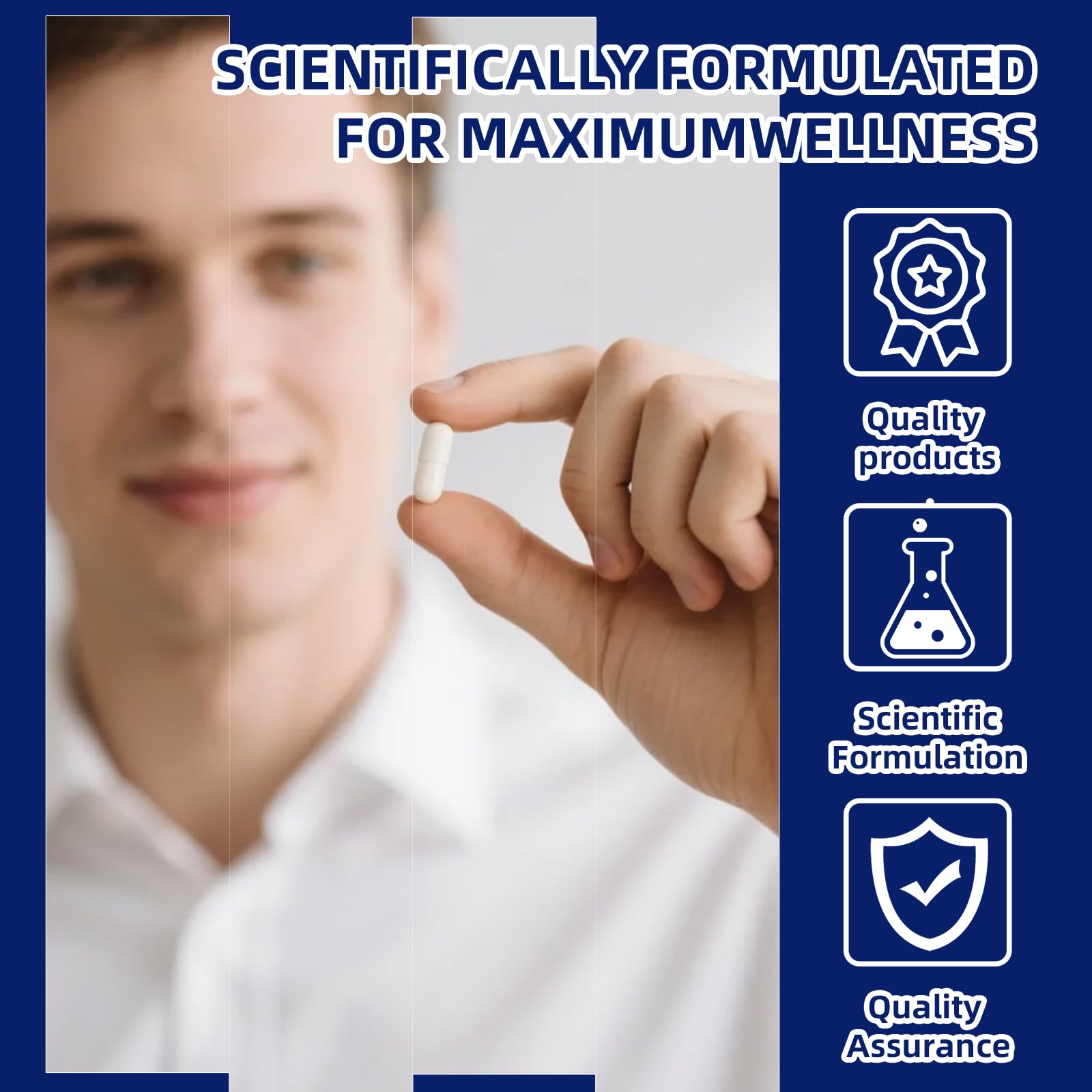 OFHOFH Magnesio Complejo ingredientes clave: glicinato y citrato para bienestar.