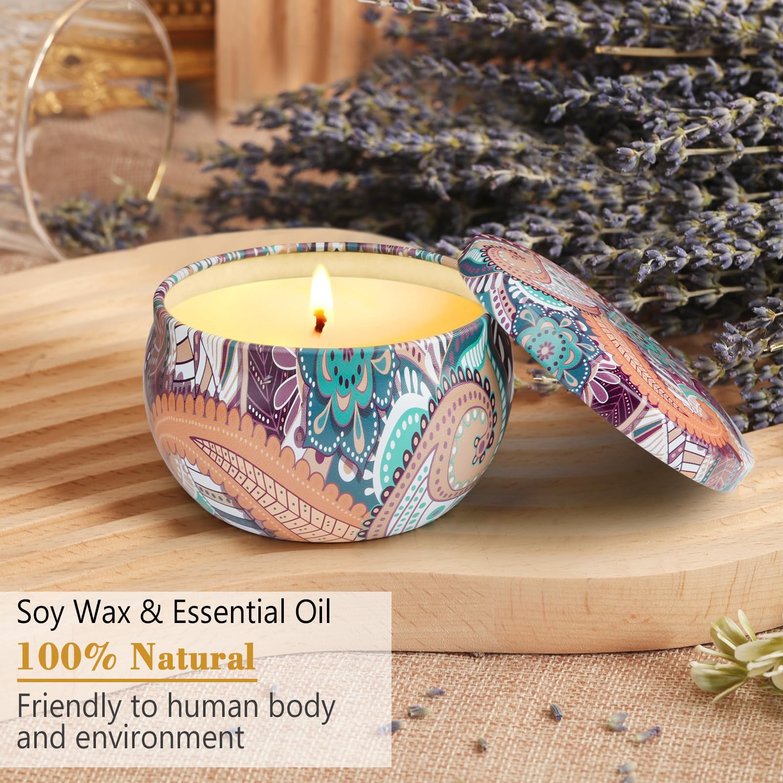 Vela OFUN limón Gardenia para perfumar habitaciones con frescura