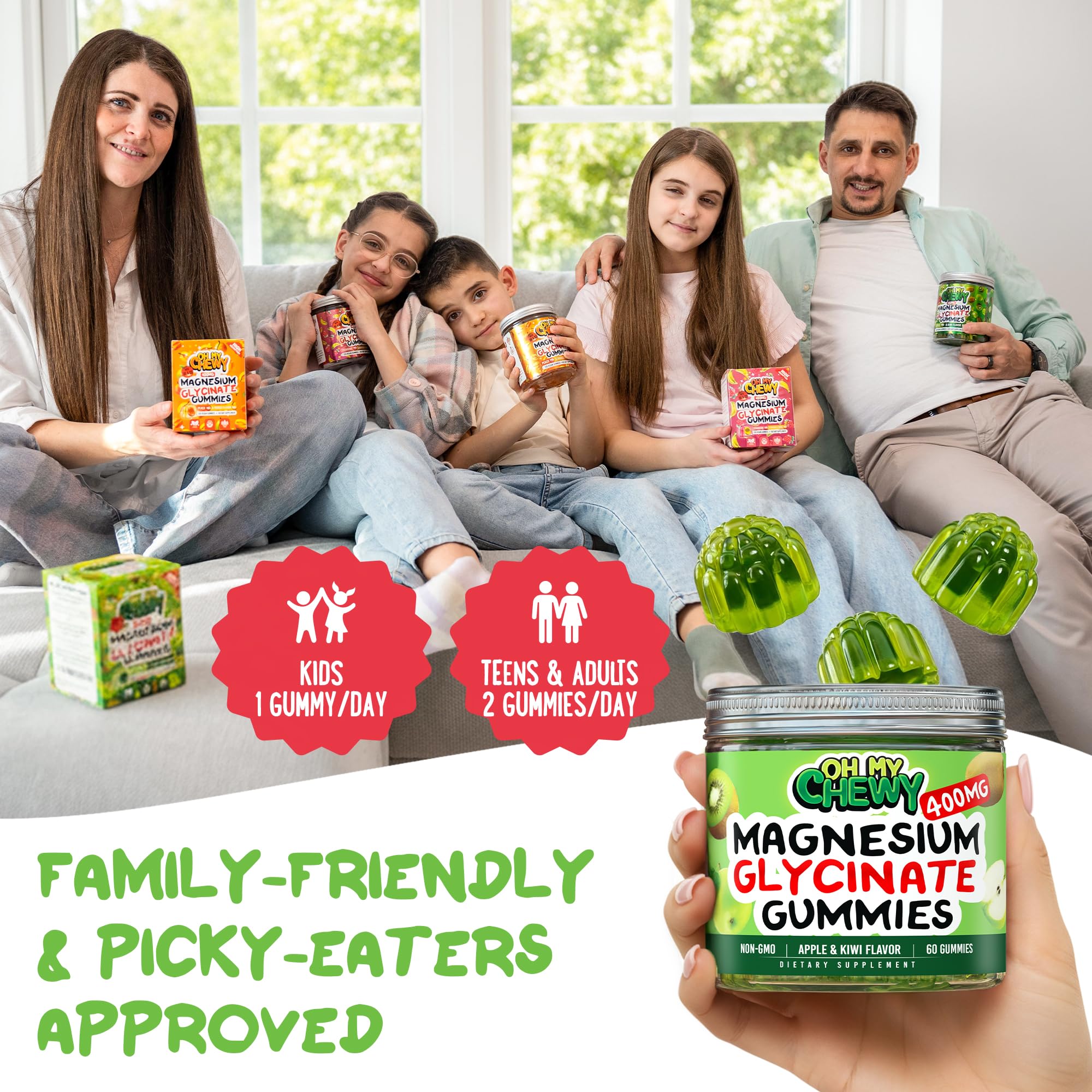 OH MY CHEWY ingredientes sin sabores artificiales y colorantes