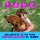 Ohm Loratadina 5 mg, formato masticable, ideal para alergias estacionales en niños.
