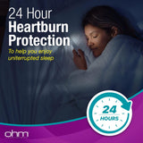 Ohm Omeprazole 20 mg: curso de 14 días para manejo del reflujo y ardor.