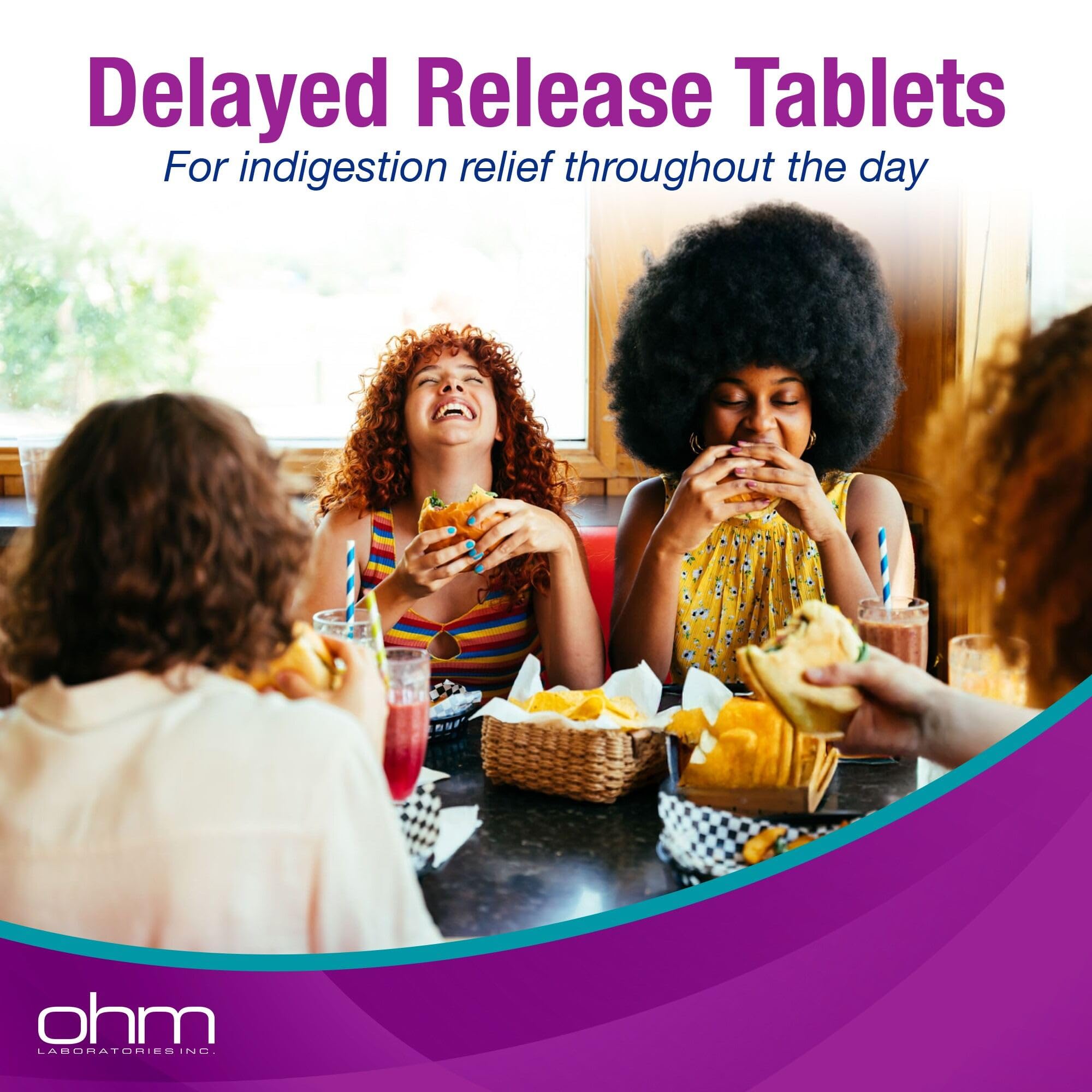 Ohm Omeprazole 20 mg: dosis diaria tomada con agua para una rutina de alivio.