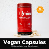 Oh!mino energía para entrenamientos intensos con cafeína de 100 mg