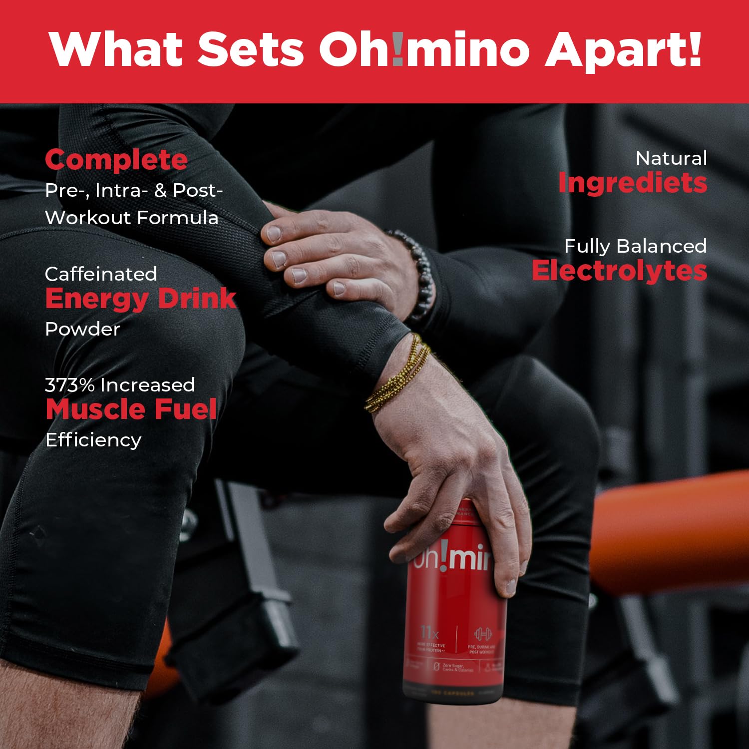 Oh!mino nutricion limpia vegan sin azucares ni sabores artificiales