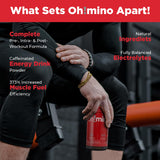 Oh!mino nutricion limpia vegan sin azucares ni sabores artificiales