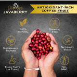 OhmYes Javaberry 30 porciones por frasco, para uso diario cómodo.