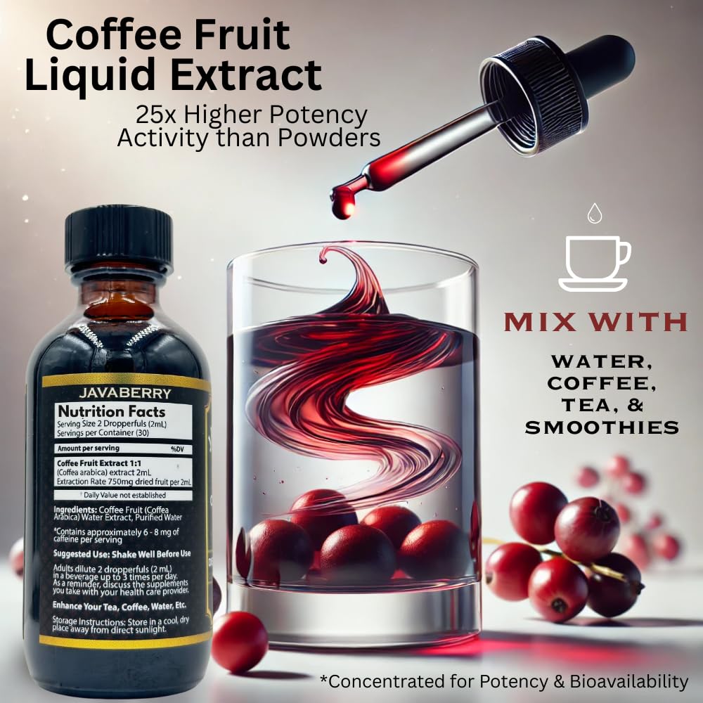 OhmYes Javaberry mezcla fácil sin polvos, ideal para bebidas calientes o frías.