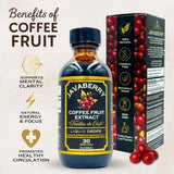 OhmYes Javaberry complemento de rutina diaria para café, cacao y bebidas.