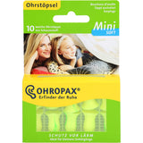 OHROPAX Mini Soft en conducto auditivo pequeño, protege contra ruidos y mantiene comodidad