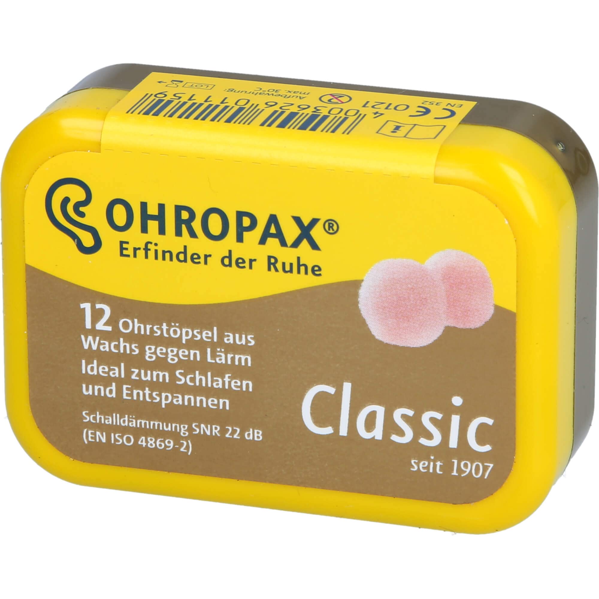 OHROPAX uso para dormir: protección contra ruidos para un descanso más tranquilo.