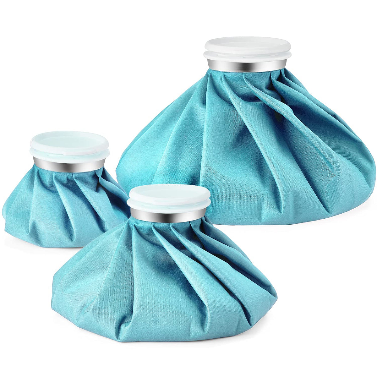 Bolsas Ohuhu de hielo de 11 pulgadas para alivio de dolor muscular en casa.