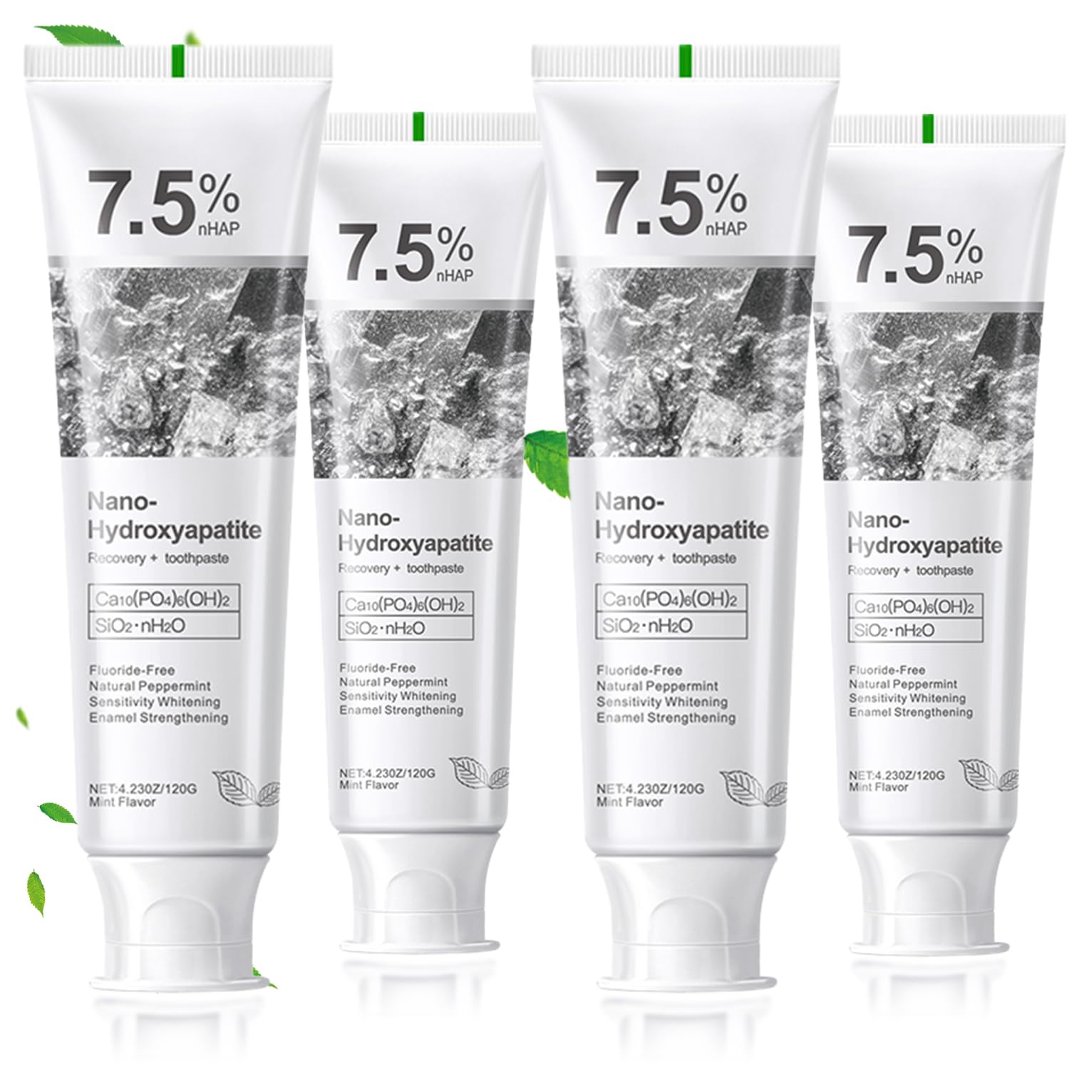 OHZH pasta hidroxiapatita, reparación del esmalte para dientes más fuertes.