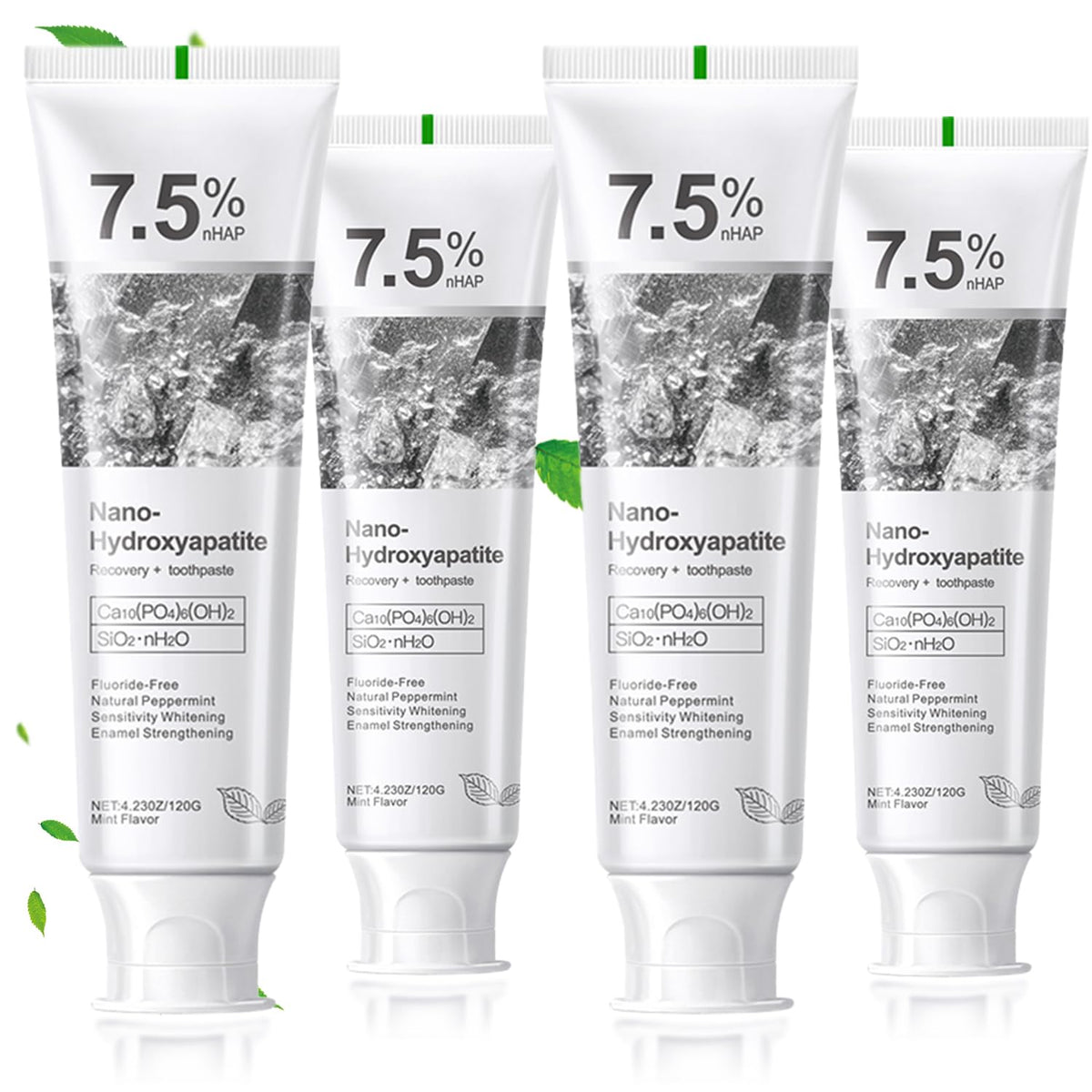 OHZH pasta hidroxiapatita, reparación del esmalte para dientes más fuertes.