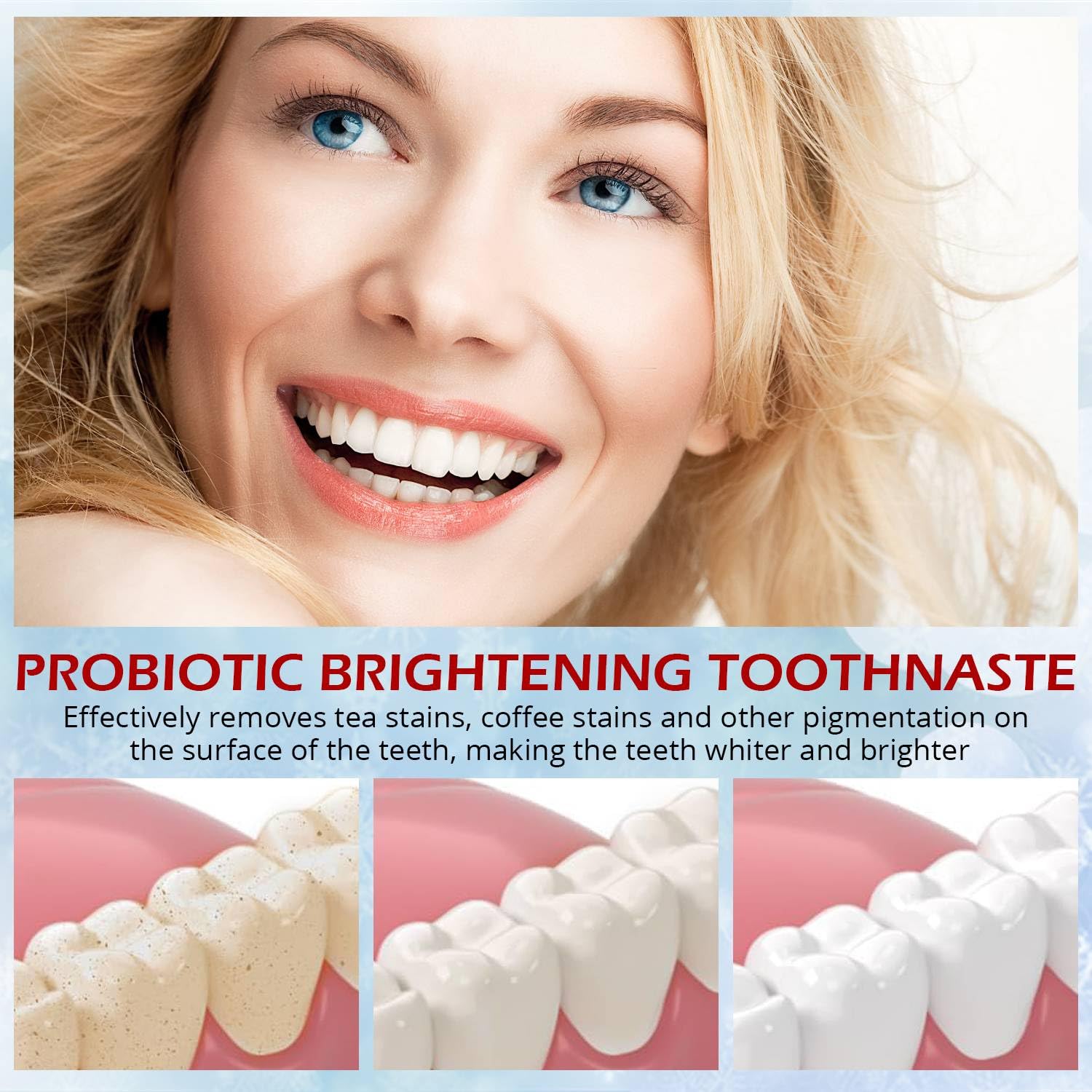 OHZH SP-6 probióticos pasta dientes: esmalte protegido sin fluoruro