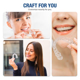 Okiguards: grosor 3.0 mm, protección reforzada para bruxismo y presión dental.