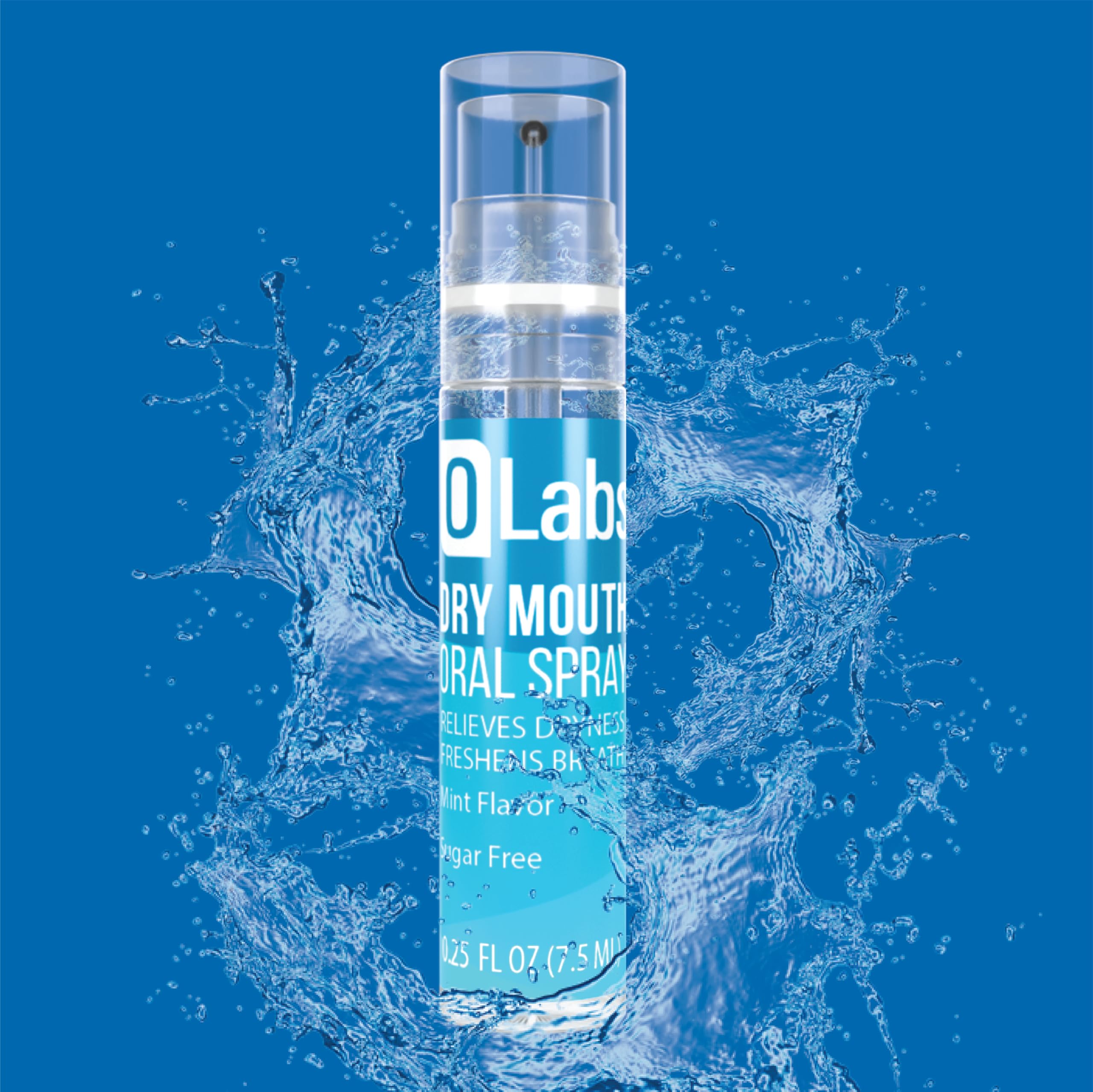 Olabs atomizador de menta, sabor suave para refrescar y humectar la boca.