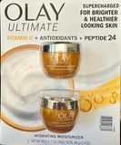 Olay Vitamina C Definitiva, vertido de la botella para activar antioxidantes