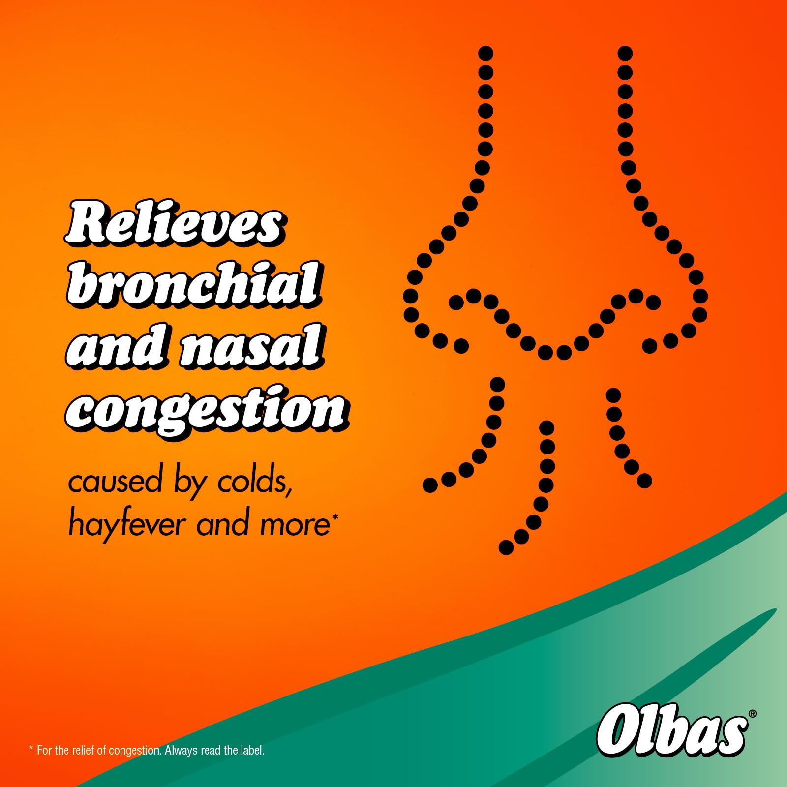 Aroma mentol y eucalipto de Olbas para una sensación refrescante.