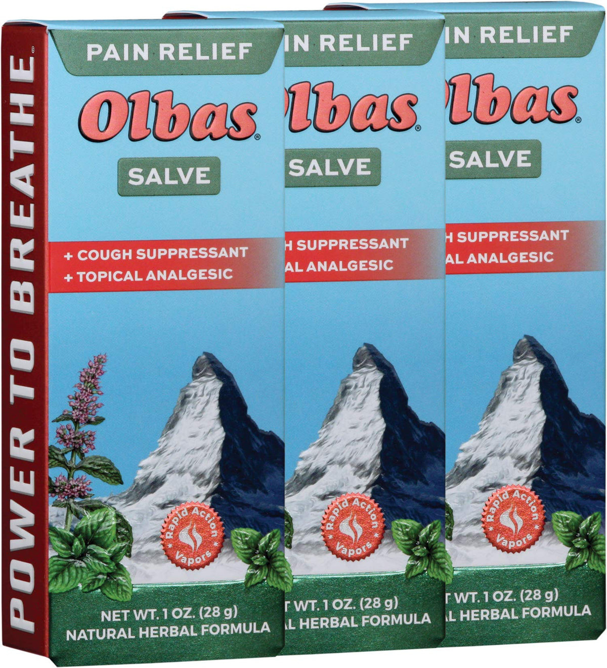 Olbas Balsamo Analgesico en tubo de 1 oz para alivio localizado