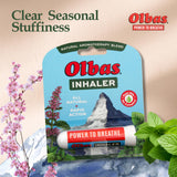 Olbas inhalador descongestion rápida y respiración más cómoda.