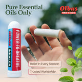 Olbas inhalador mezcla suiza: aroma revitalizante para sensación fresca.