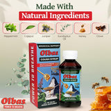 Olbas jarabe de tos, sabor suave, aceptación entre los niños.