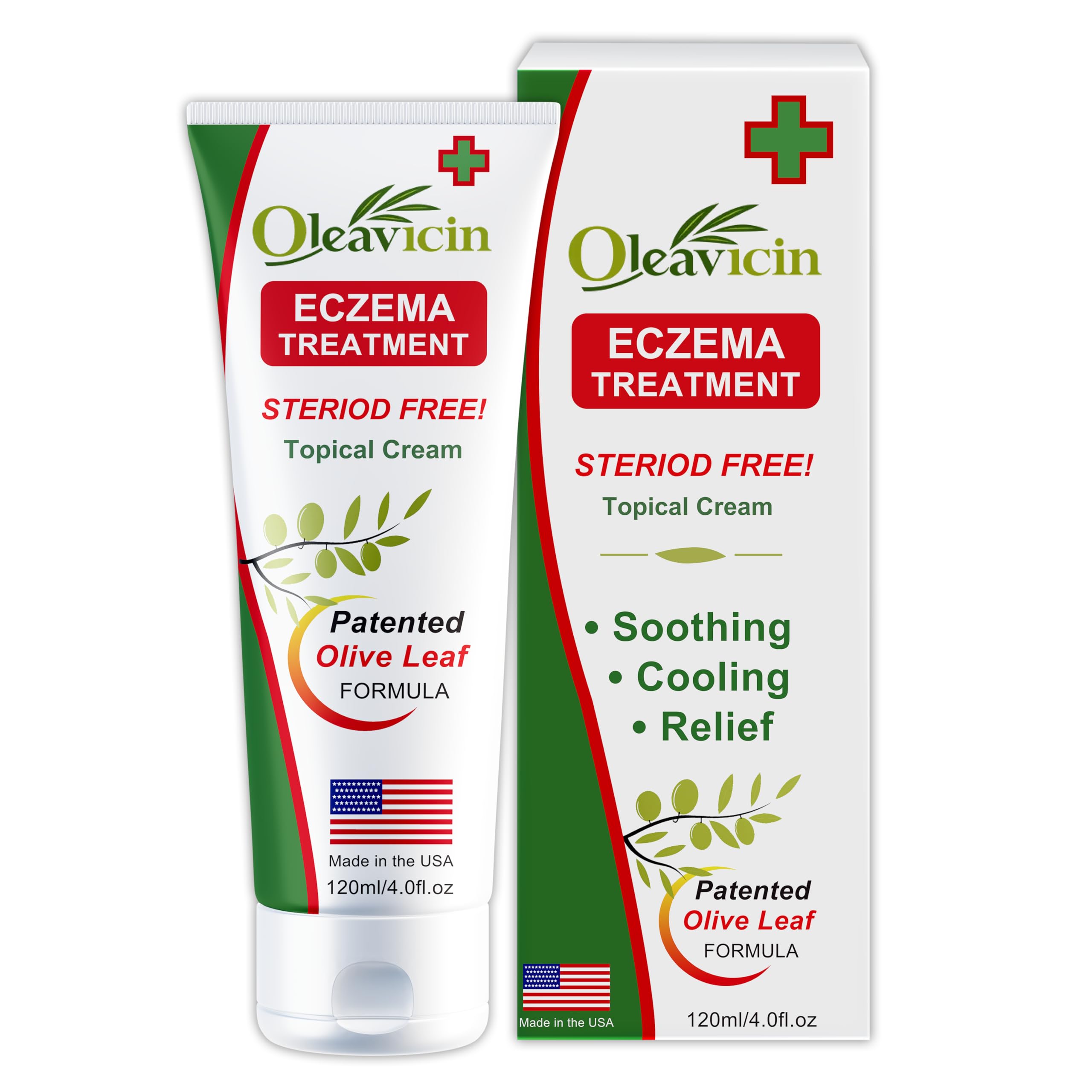 Oleavicin crema eczema botella: alivio suave y no grasa para uso diario.