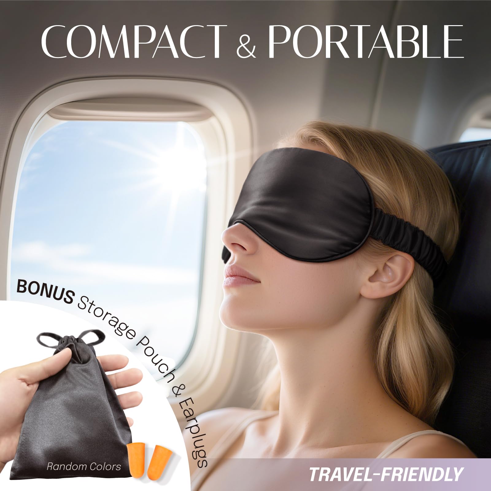 OLESILK uso en viaje ideal para avión y hotel