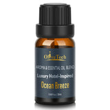 OliveTech Hotel Ocean Breeze: botella ámbar para ambientar espacios con aroma fresco.