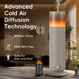OliveTech difusor sin agua con dispersión fría para aroma uniforme