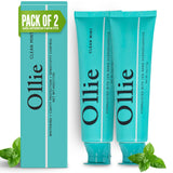 Ollie Clean Mint, pack de 2, frente, ideal para iniciar la rutina diaria de higiene bucal.