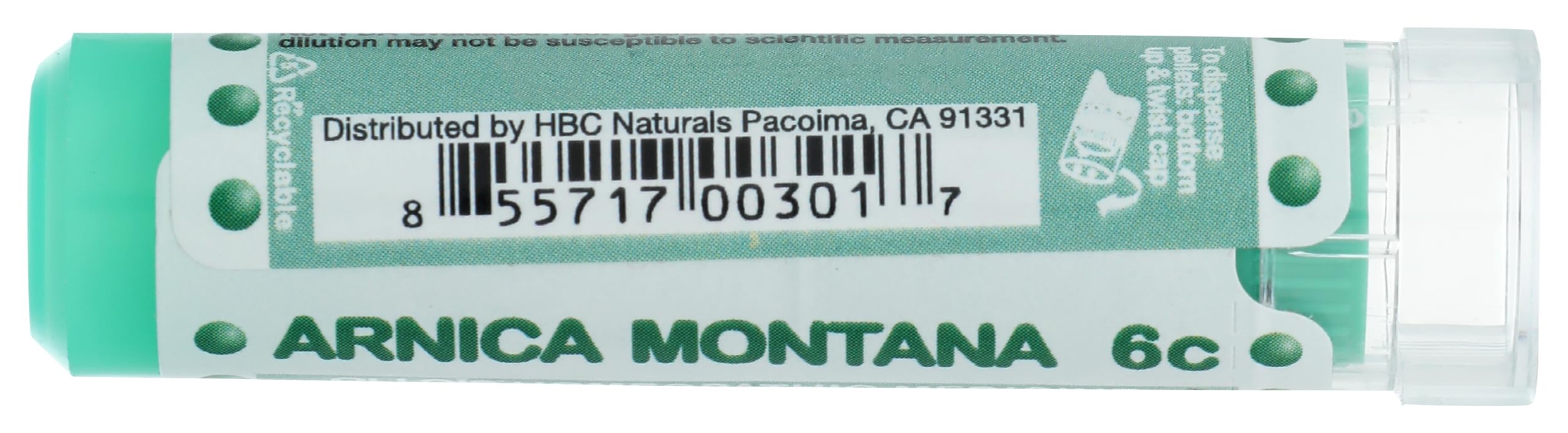 OLLOÏS Arnica Montana 6C: empaque compacto para llevar a casa o viaje.