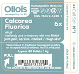 OLLOÏS Calcarea Fluorica bote, formato práctico para consumo diario