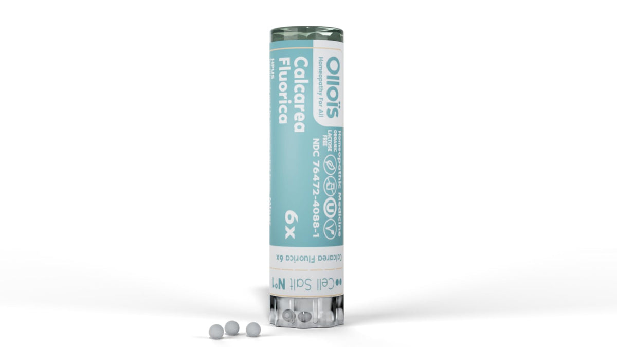 OLLOÏS Calcarea Fluorica: pastillas en botella para uso diario orgánico