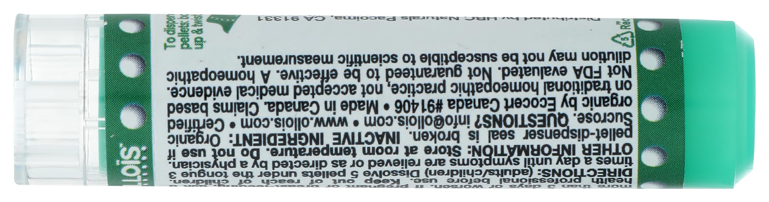 OLLOÏS Chamomilla 30C, dosis sublingual para irritabilidad