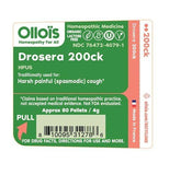 OLLOÏS Drosera: etiqueta orgánica y vegana, opción sin lactosa para consumo consciente.