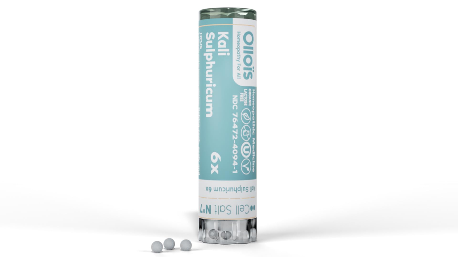 OLLOÏS Kali Sulphuricum, frasco, opción natural para bienestar diario