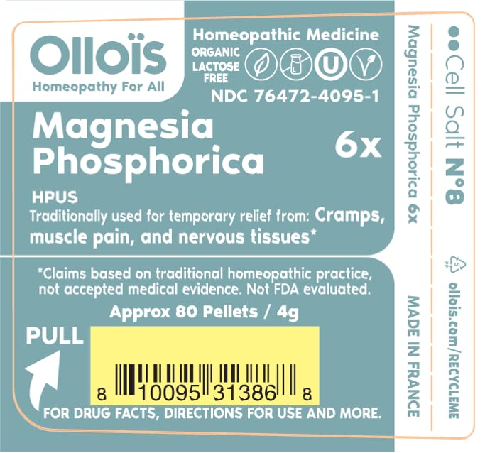 OLLOÏS Magnesia Phosphorica 6X, pastillas, opción para calambres ocasionales en casa