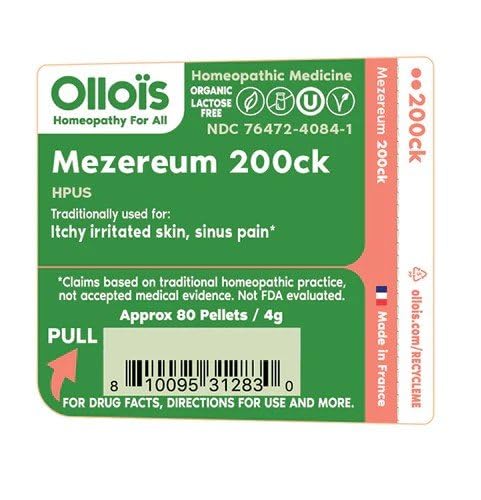 OLLOÏS Mezereum 200ck granulos listos para uso en casa