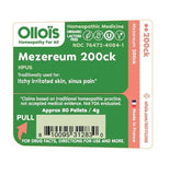 OLLOÏS Mezereum 200ck granulos listos para uso en casa