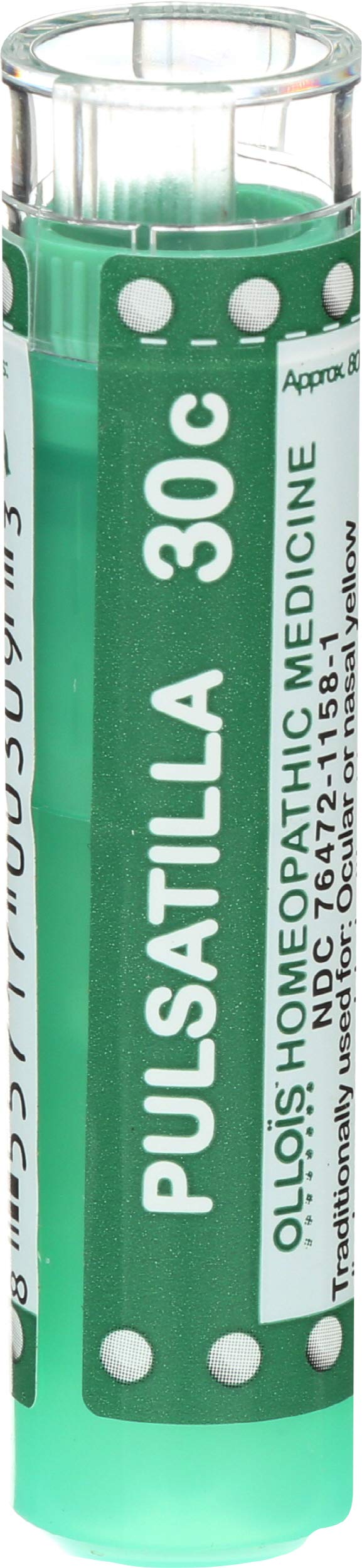 OLLOÏS Pulsatilla 30c: tubo con 80 perlas para uso diario