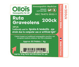 Pellets de Ruta Graveolens de OLLOÏS, 80 unidades, disolución sublingual.