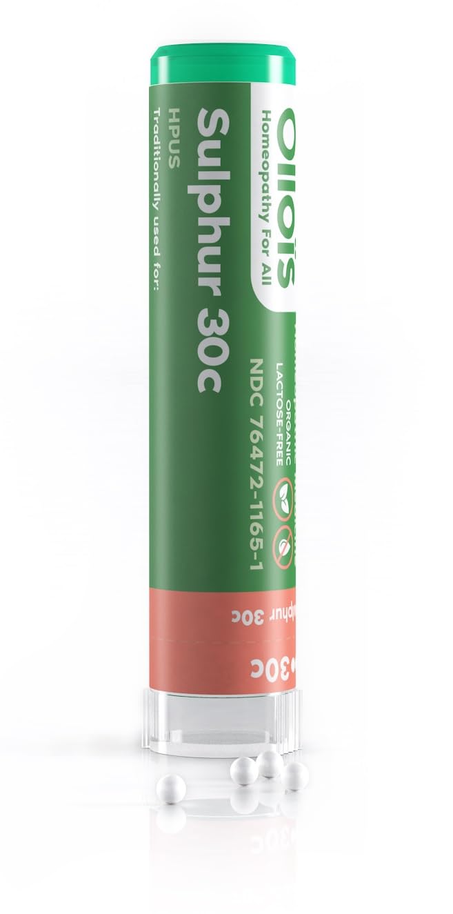 OLLOÏS Sulphur 30c: etiqueta orgánica para una elección natural