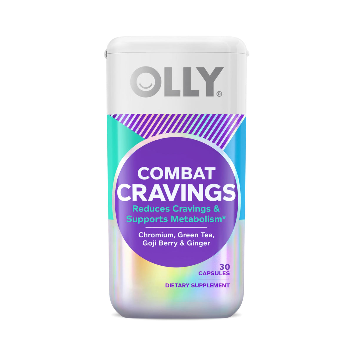 OLLY Combat Cravings: cápsulas para controlar antojos y apoyar metabolismo