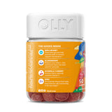 Sauco y zinc en la fórmula de OLLY para niños.