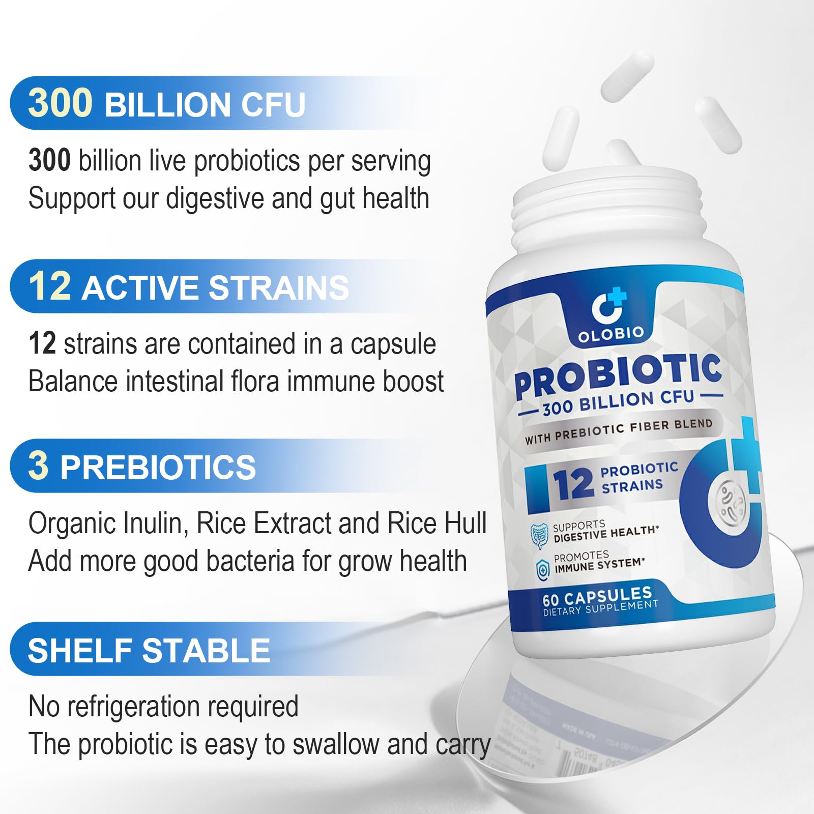 OLOBIO: prebioticos organicos y fibra para la salud digestiva.